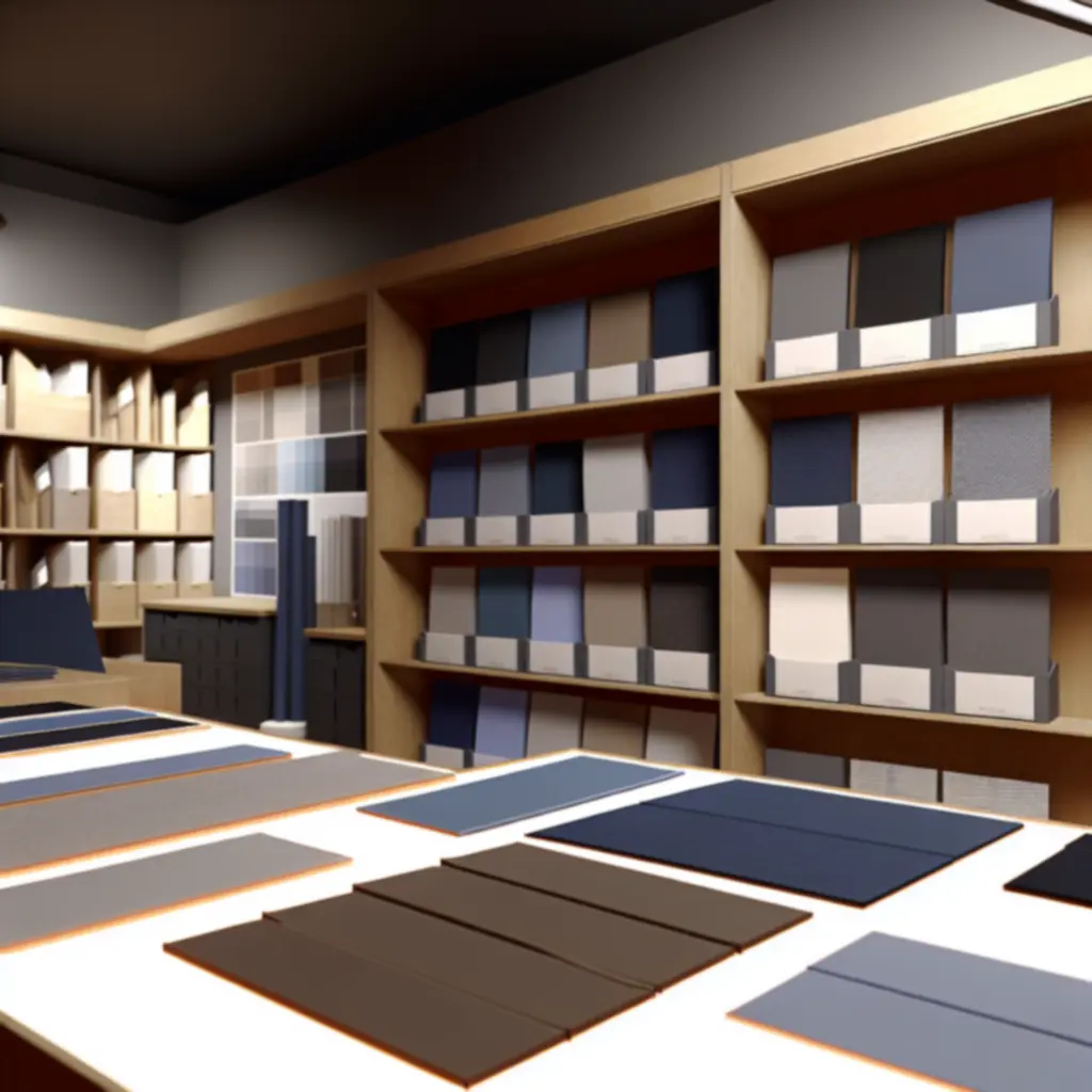 Elegancki warsztat rzemieślniczy z produktami biurowymi w trakcie produkcji