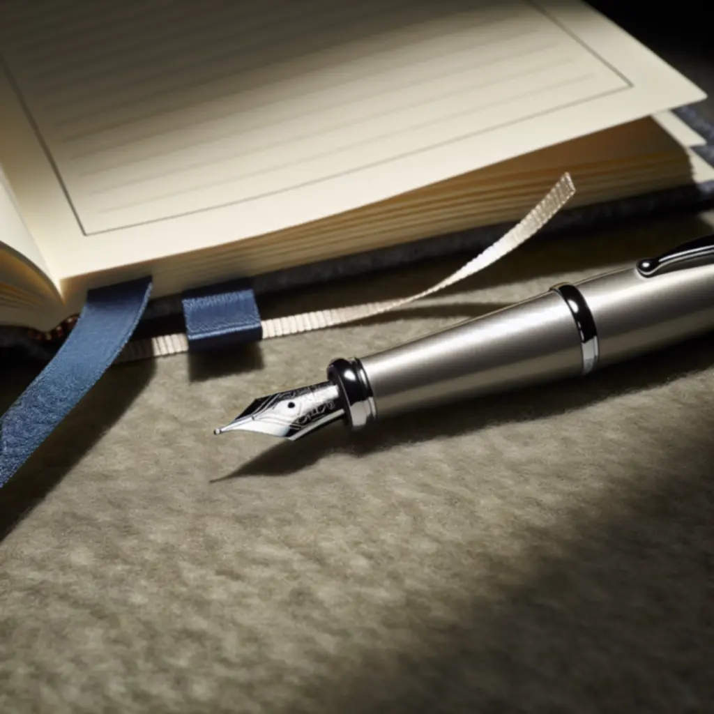 Zestaw pióra i notesu