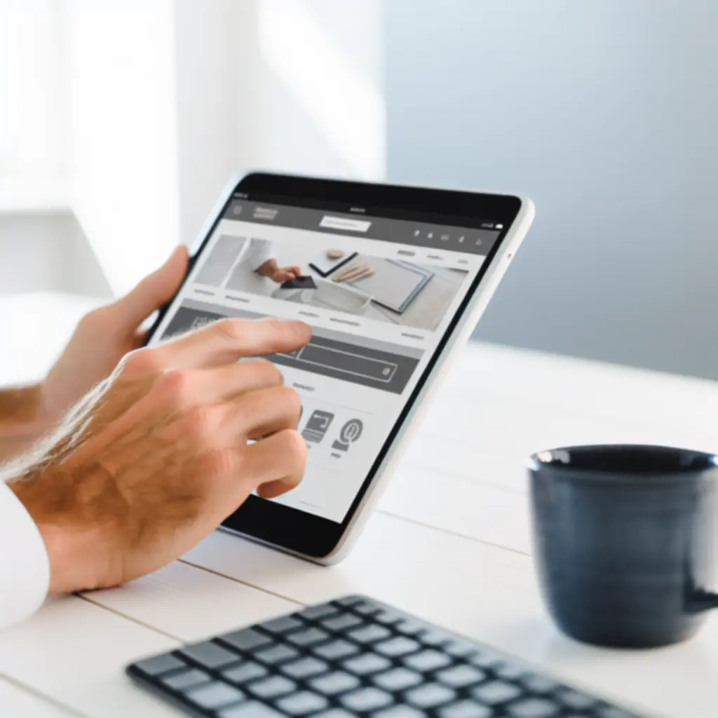 Platforma mobilna officeehub na urządzeniu przenośnym