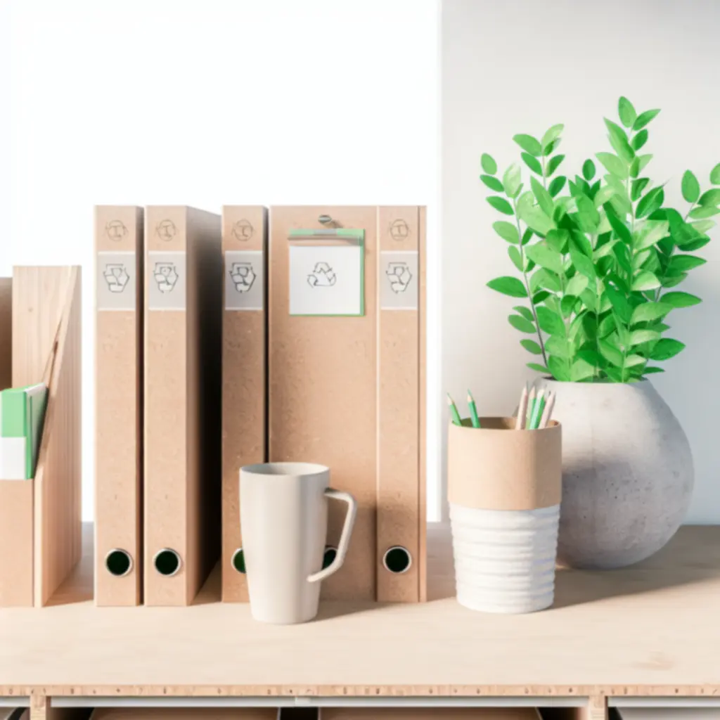 Zrównoważone materiały workspace